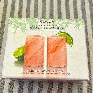 Final Touch Himalayan Salt Shot Glasses, Set of 2
